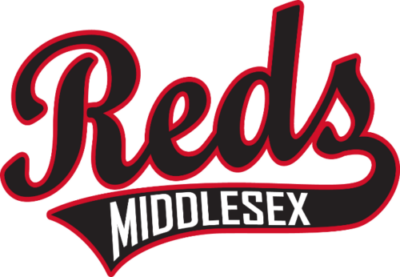 Middlesex Reds CURSIVE LOGO